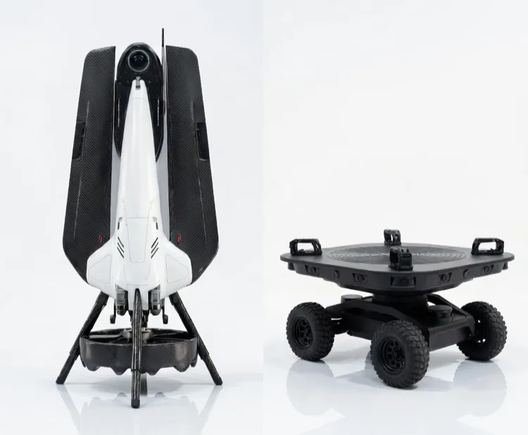 HRT OKR-1 all-terrain autonomous ground vehicle in the field